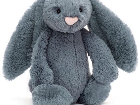 Jellycat Bashful Blush Dusky Blue 31cm Hot on Sale