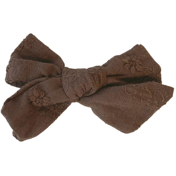 Bow s by Stær Alvilda Bow - Brown Embroidered Online Hot Sale