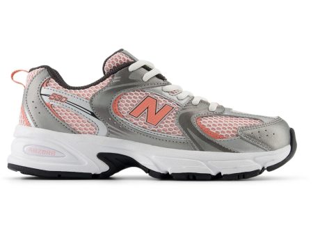 New Balance Dark Silver Metallic New Balance 530 Kids Lace Discount