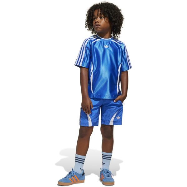 adidas Originals Blue Short Tee Set on Sale