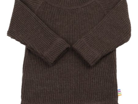 Joha Wool Dark Brown Blouse W. Long Sleeves Online