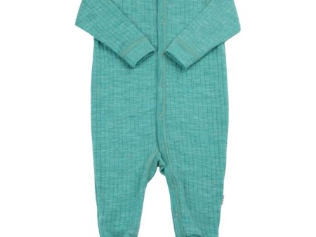 Joha Wool Green Nightsuit 2i1 Fod Basic For Discount