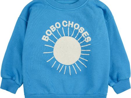 Bobo Choses Turquoise Baby Bobo Choses Sun Turquoise Sweatshirt Online Hot Sale