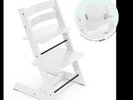 Tripp Trapp® Højstol White Inkl. Baby Set Hot on Sale