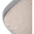 Sebra Beige Nursing Towel 6-layer 2-Pack Muslin Fashion