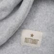 Huttelihut Light Grey Melange Balaclava Ears Cotton Fleece Online