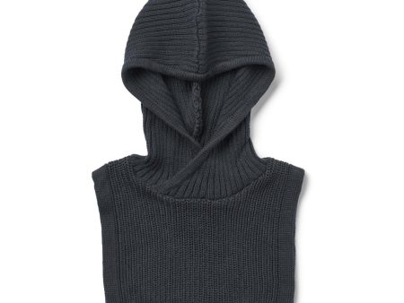 Wheat Navy Knitted Neckwarmer Wind Supply