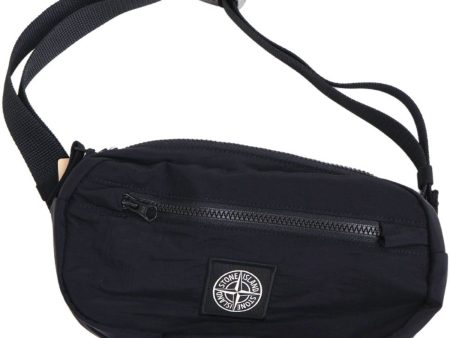 Stone Island Black Bumbag For Cheap