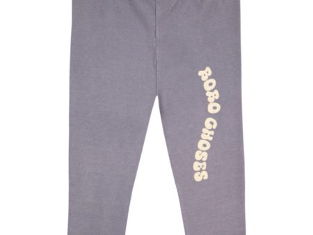 Bobo Choses Navy Blue Wavy Bobo Choses Leggings For Sale