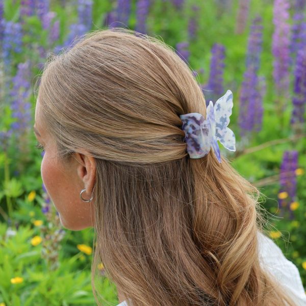 Bow s by Stær Butterfly Hair Clip - Purple Online