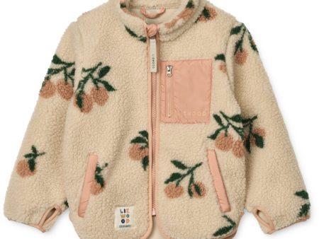 LIEWOOD Peach   Sea Shell Nolan Pile Jacket For Discount