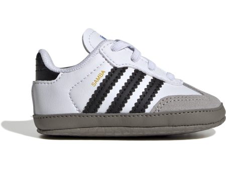 adidas Originals Ftwr White Core Black Clear Granite Samba Crib Sneakers Online now