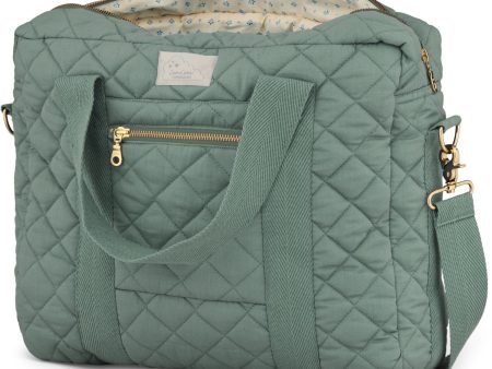 Cam Cam Copenhagen Ivy Green Changing Bag With Pram Straps Cheap