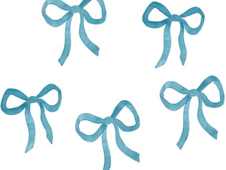 That s Mine Blue Wallsticker Bows 5-Pack Online Hot Sale