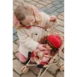 Konges Sløjd Ma Grande Cerise Pink Glitter Doll Stroller Fashion