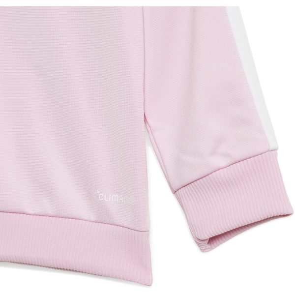 adidas Originals True Pink White Pink Fusion In 3S Tib Tracksuit on Sale