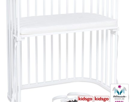 babybay ® White Varnished Boxspring Co-Sleeper Hot on Sale