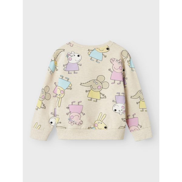 Name It Peyote Melange Fira Peppa Pig Regular Sweatshirt For Cheap