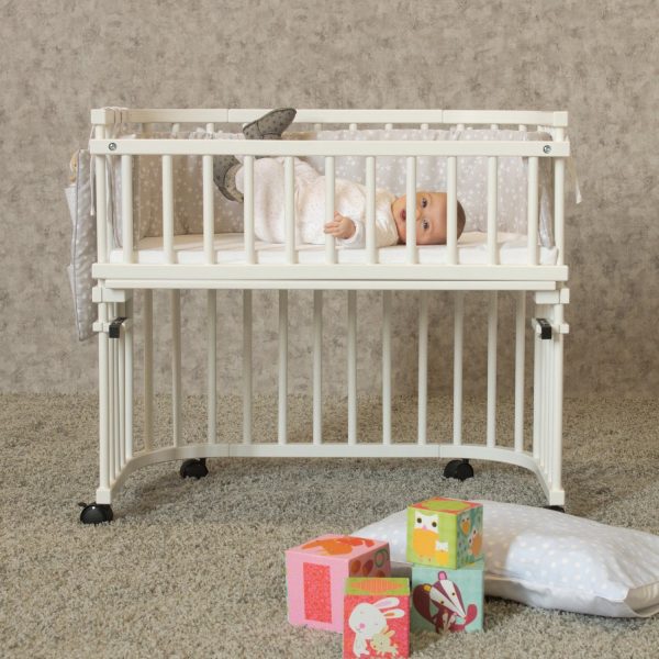 babybay ® White Varnished Guardrail For Cheap