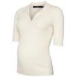 Vero Moda Maternity Birch Holly Polo Pullover Noos Online Hot Sale