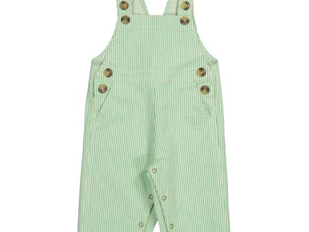 MarMar Soft Denim Cale Green Stripe Ruben Pants Cheap