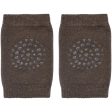 Gobabygo Chocolate Crawling kneepad Organic Cotton Supply