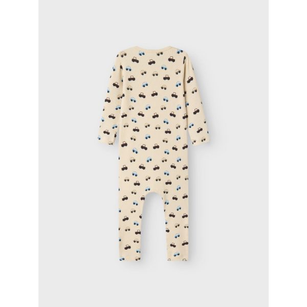 Name It Summer Sand Sacar Onesie Online Hot Sale