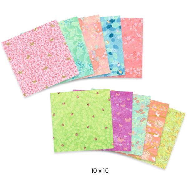 Djeco Origami Paper, Haru on Sale