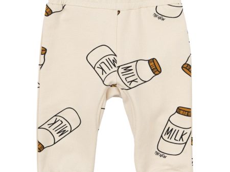 THE NEW Siblings White Swan AOP Nilos Sweatpants Online Hot Sale