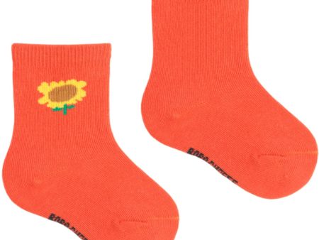 Bobo Choses Multicolor Sunflower Short Socks Pack X 2 Hot on Sale