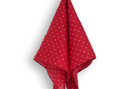 Fliink Pompeian Red Kota Scarf Online Sale