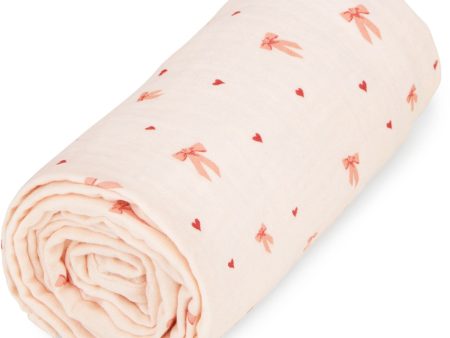 Cam Cam Copenhagen Bows Muslin Baby Blanket For Cheap