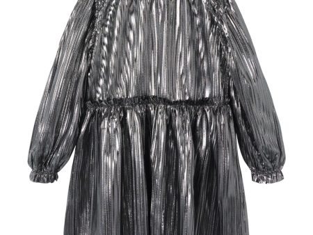 Name It Silver Colour Ritallica Dress For Cheap