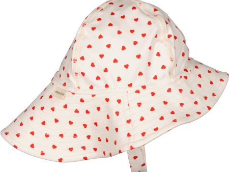 MarMar Swim Print Happy Hearts Alba Splash Long Hat Fashion