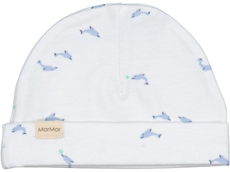 MarMar New Born Modal Smooth Print Dolphin Aiko Hat Online now