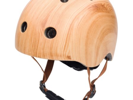 Trybike Wood Look Bike Helmet With retrolook Online