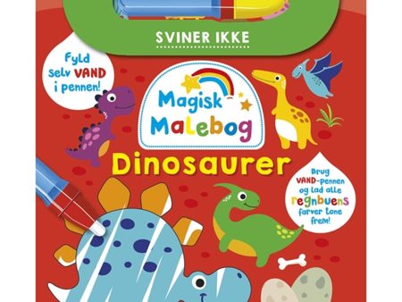 Bolden Magisk Malebog - Dinosaurer For Cheap