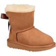 UGG K Mini Bailey Bow II Chestnut on Sale