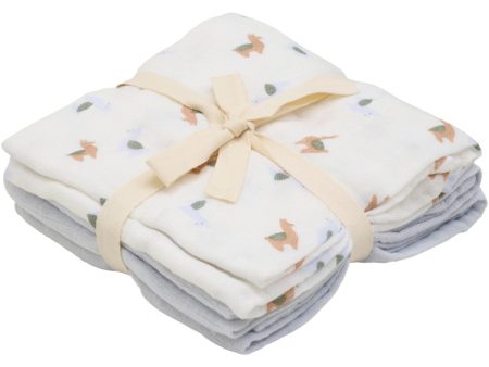 Pippi Metal Mint Organic Cloth Muslin 3-pack For Cheap