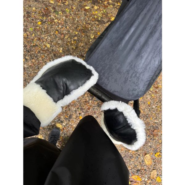 KongWalther Lamb Skin Black Østerbro Stroller Gloves Online now