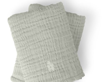 Sebra Green Nursing Towel 6-layer 2-Pack Muslin For Discount