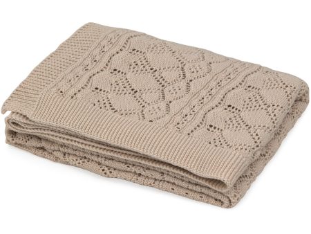 Cam Cam Copenhagen Hazel Pointelle Baby Knit Throw Hot on Sale