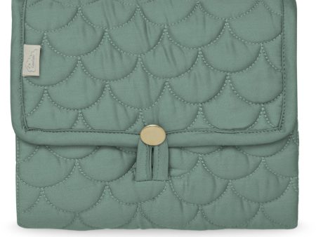 Cam Cam Copenhagen Ivy Green Changing Mat Quilted Sale