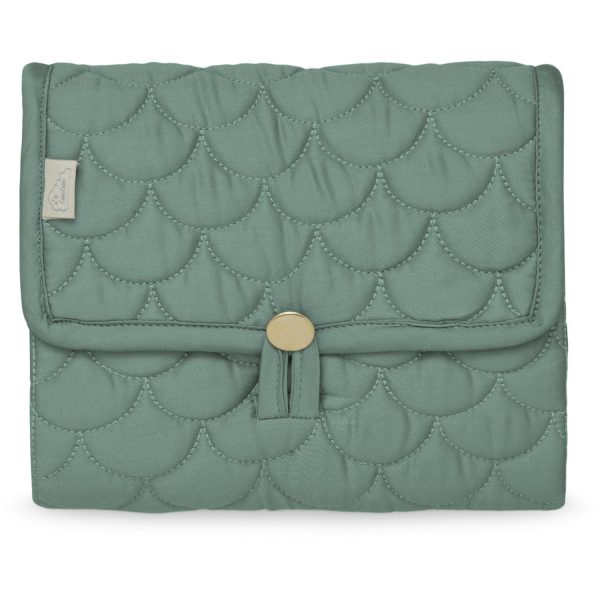 Cam Cam Copenhagen Ivy Green Changing Mat Quilted Sale