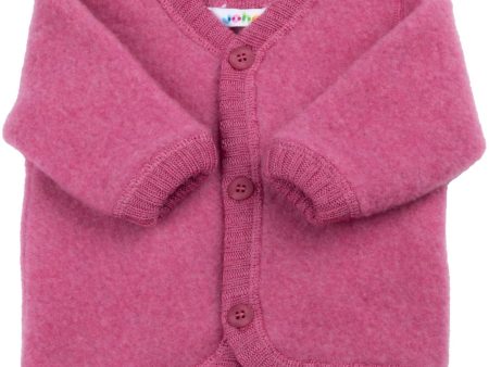 Joha Wool Pink Cardigan For Discount