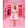 Dolly by Le Petit Tom DollyPink Dolly World V-Back Puff Sleeve Organza Tutu Dress Online Sale