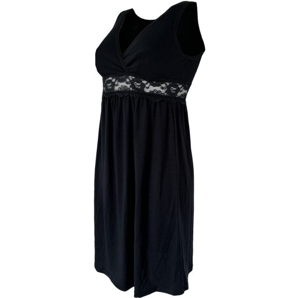 Carriwell Black Maternity & Nursing Nightie For Cheap