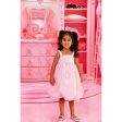 Dolly by Le Petit Tom DollyPink Dolly World Heart Balloon Organza Dress With Cotton Body Supply