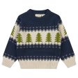 Flöss Navy Christmas Kevin Sweater Online Sale