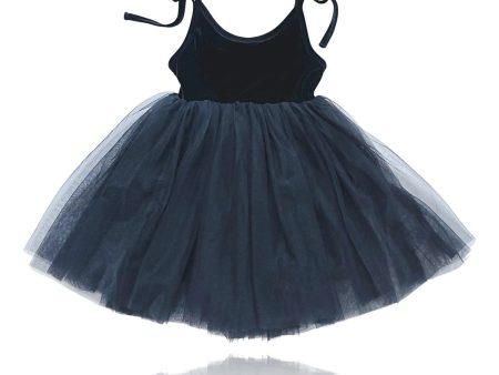 Dolly by Le Petit Tom Black Dolly Universe Velvet Cosmic Strings Tutu Dress For Cheap